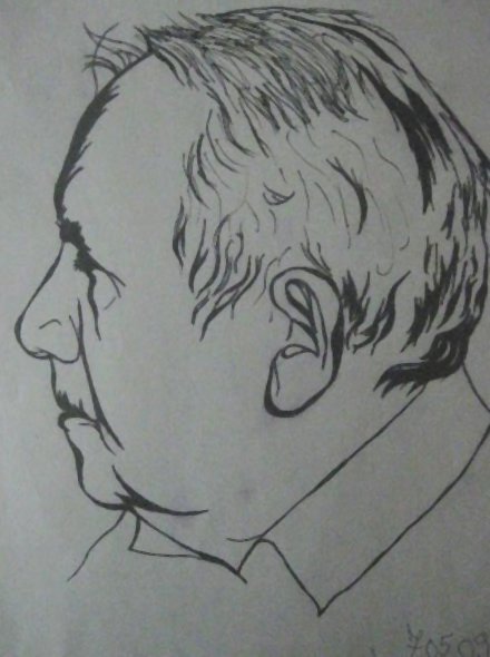 Edward Noniewicz - Inne prace - rysunki - 102 / 134 - Portret
