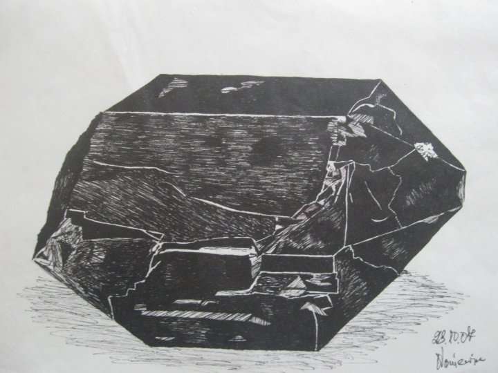 Edward Noniewicz - Inne prace - rysunki - 2 / 134 - Czarny kwarc